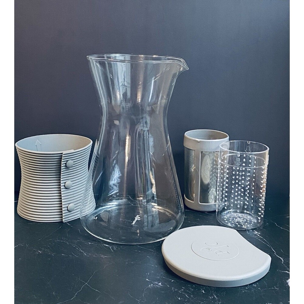 Pampered Chef Cold Brew Pitcher Coffee Tea Strainer Incomplete Missing 1 Piece